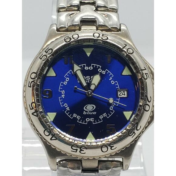 Fossil Blue Men's Watch 40mm Blue Dial